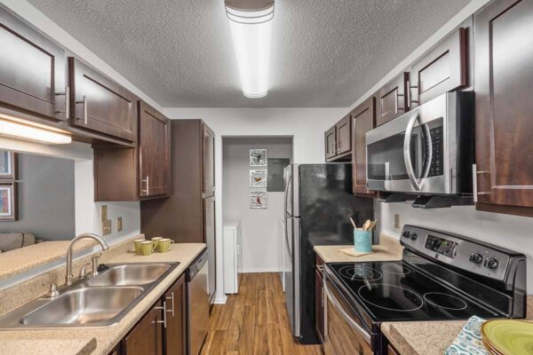 cc-lp-kitchen kitchen with attached laundry area